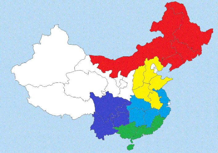 China Swine Production Distribution Map
