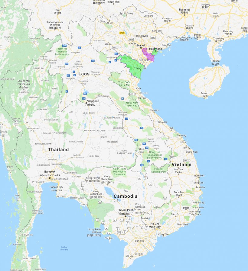 Hai Phong et Thanh Hoa, nouvelles provinces touch&eacute;es par la PPA.
