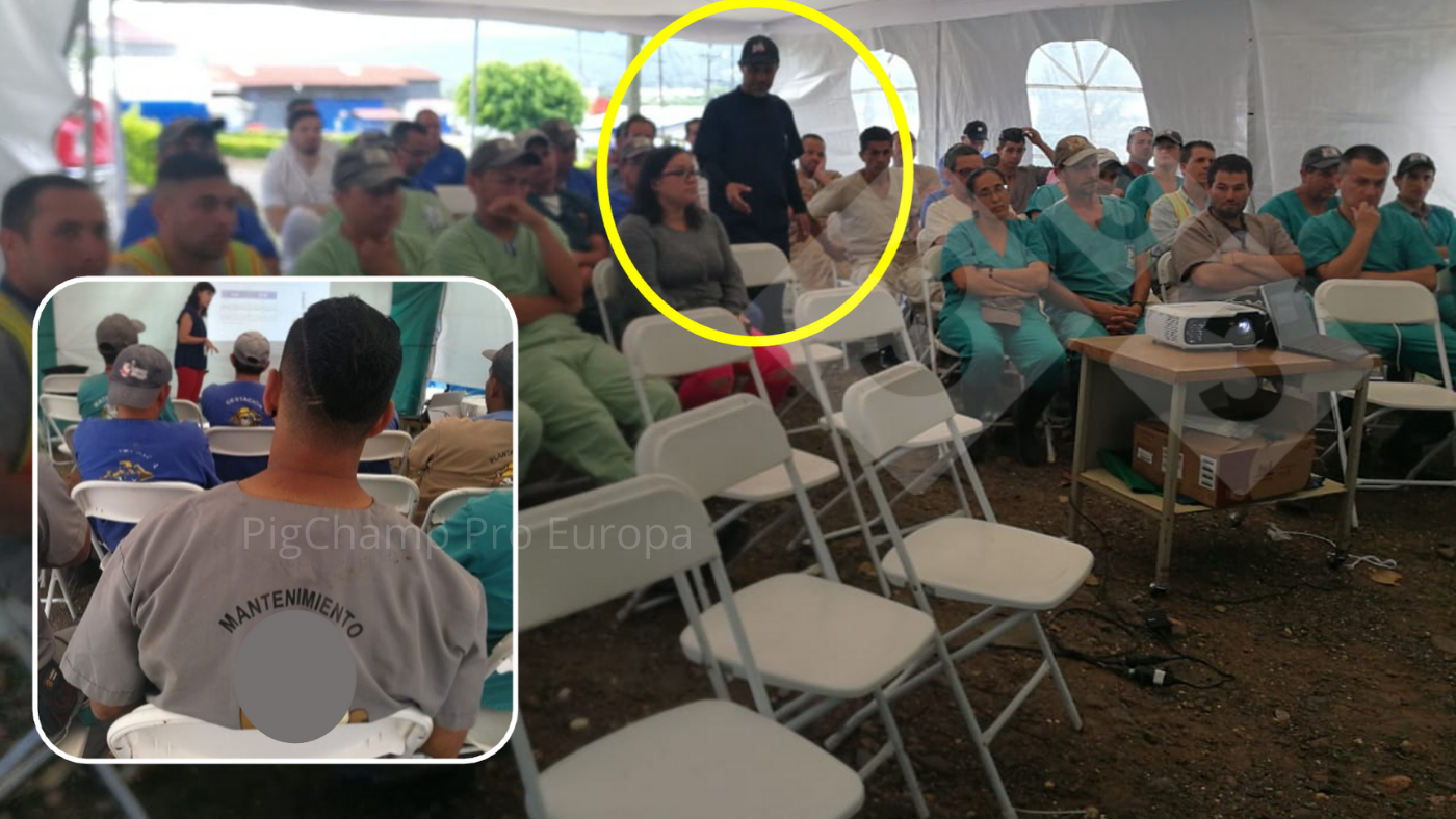 <p>Image 2. Exceptions avec l'&eacute;quipe de maintenance et le manager dans le code couleur.</p>
