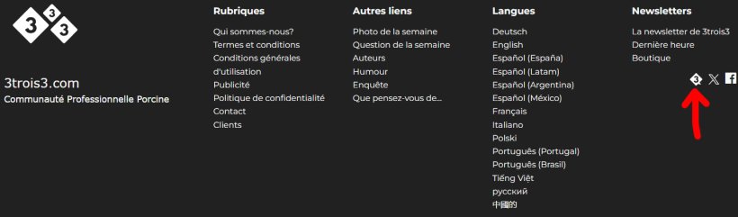 Exemple d&#39;emplacement du nouveau logo
