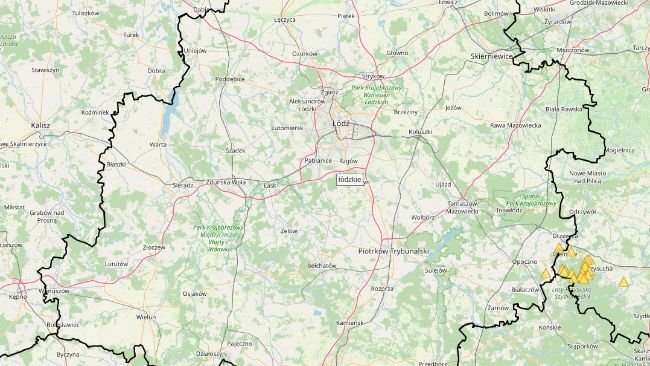 The first case of ASF in a wild boar in Lodz province. Source: Chief Veterinary Inspectorate.