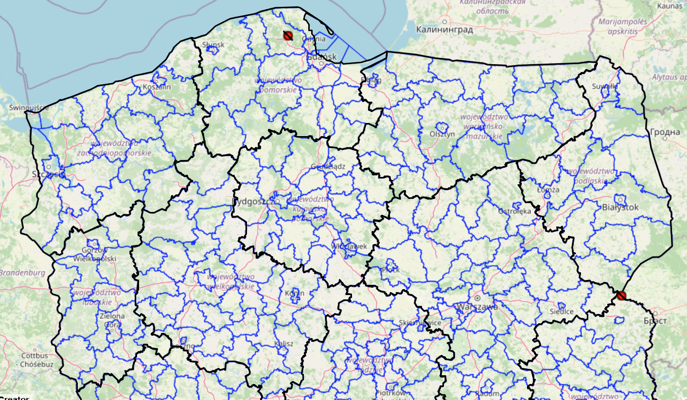 2. ognisko ASF w 2025r.