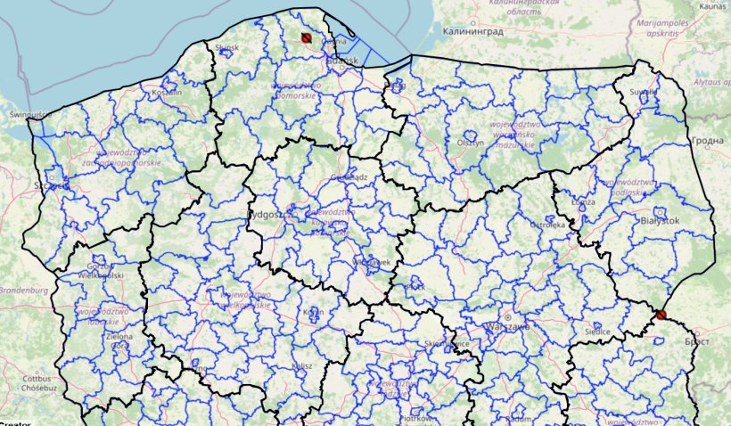 2. ognisko ASF w 2025r. Źr&oacute;dło: Gł&oacute;wny Inspektorat Weterynarii
