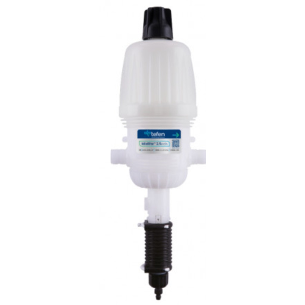 Bomba dosificadora de ácido especial MixRite 2.5 0.1-0.9% PVDF Encendido/Apagado