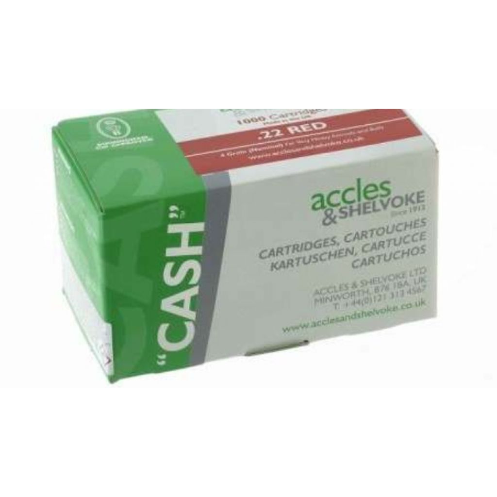 22 czerwone naboje do paralizatora gotówkowego w rzeźni