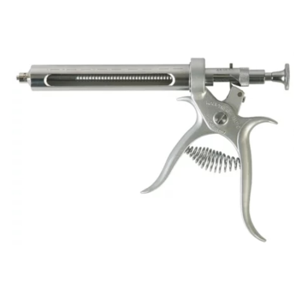 Pistolet do wstrzykiwań podskórnych Hauptner 25 ml luer-lock dozowanie 0,5 do 2,5 m