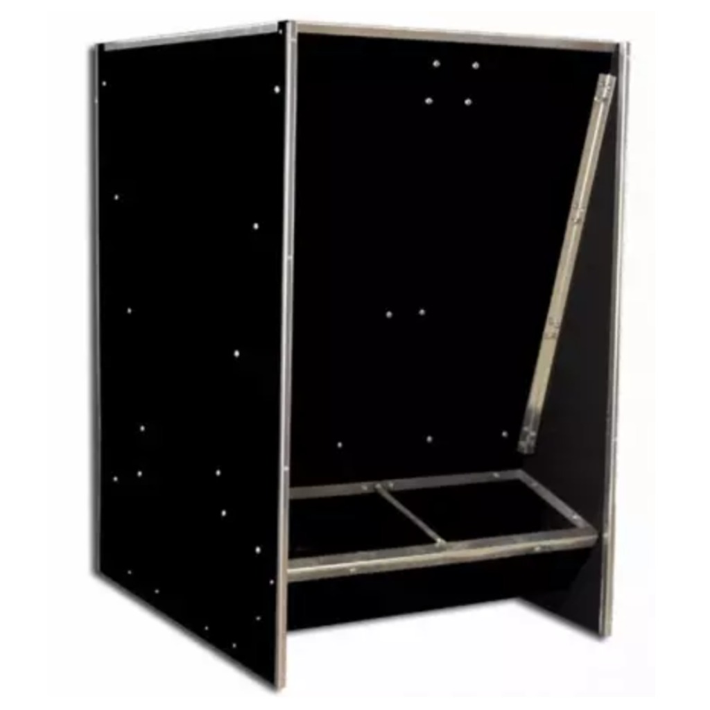 Lej polietylenowy FM z dwoma podwójnymi wlotami dla tuczników, 224 L