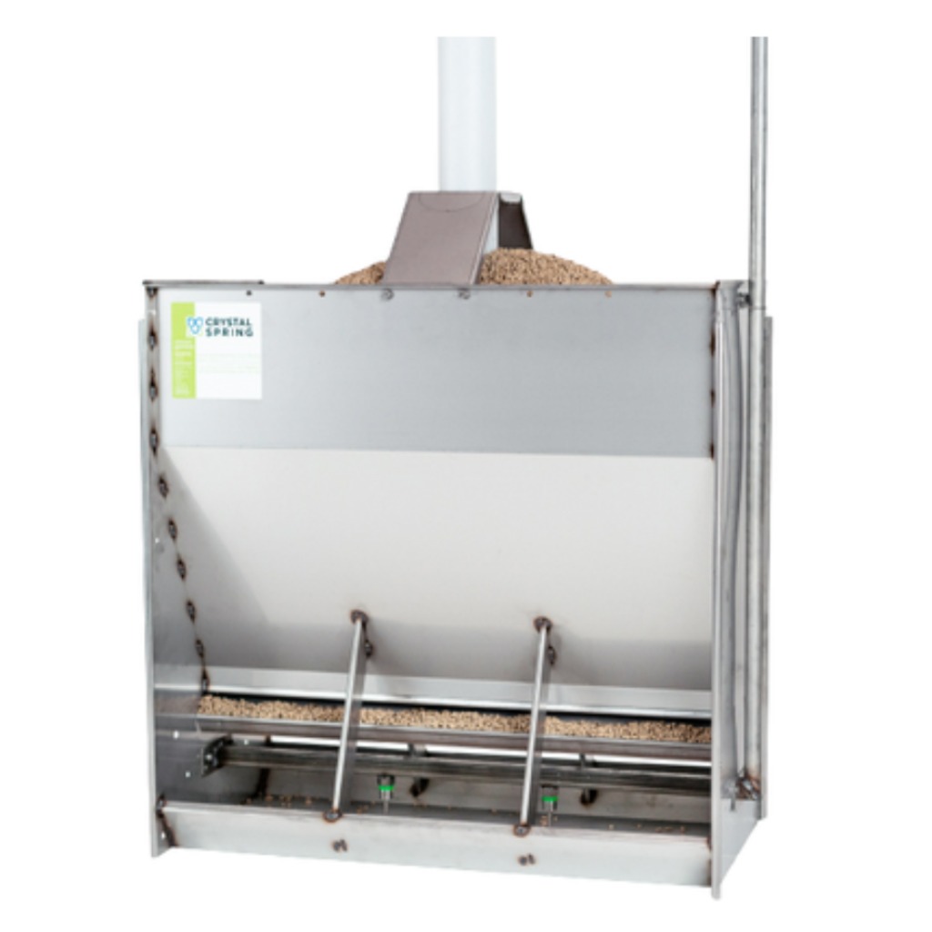 COMEDERO SECO/HÚMEDO PARA DESTETE/RECRÍA (SOLDADO, LADO DOBLE) (MODELO #G6)