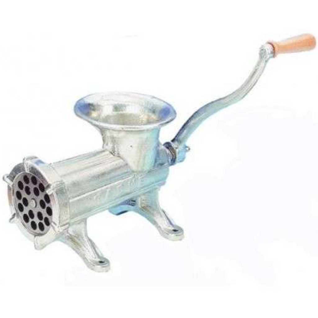 Garhe nr 32. Ręczna maszynka do mielenia mięsa o owalnym wlocie