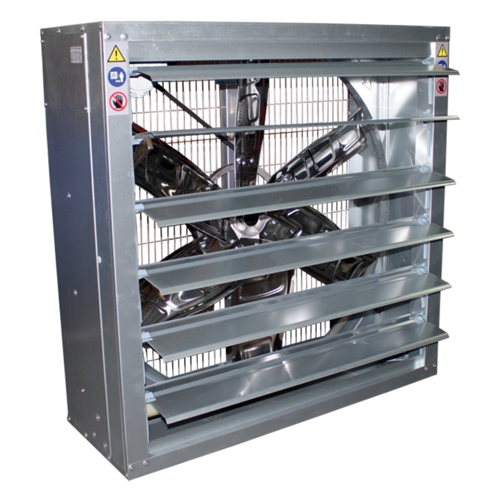 Wentylator ścienny Casals HJB o dużym przepływie do gospodarstw rolnych, przekładniowy