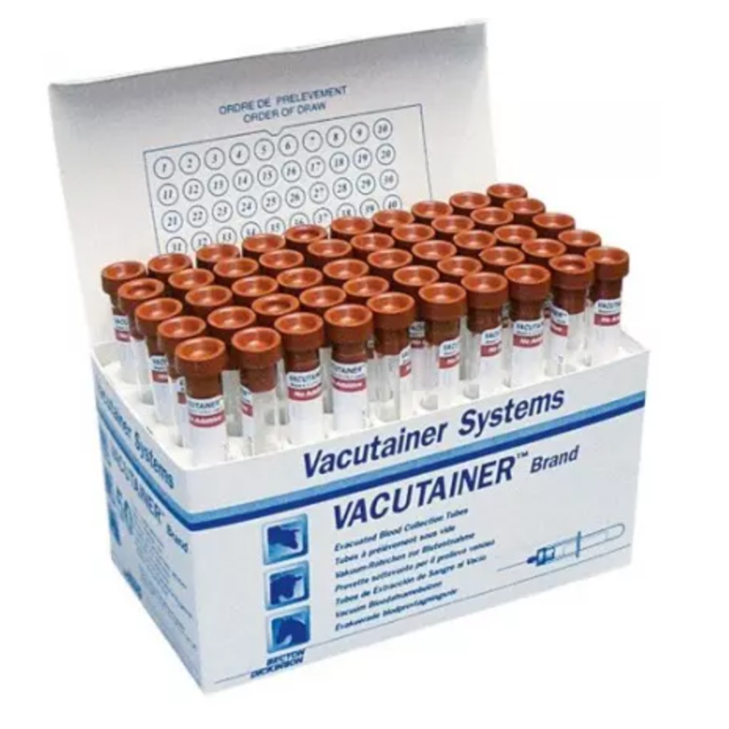 Vacutainer: provette da 5 ml, 40 unità