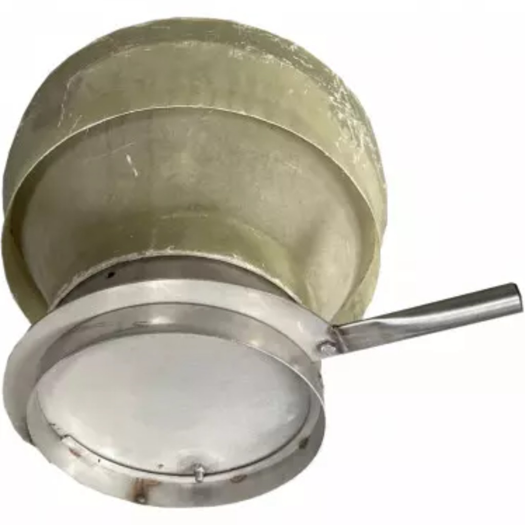 Ręczne zamknięcie ze stali nierdzewnej do zielonego silosu poliestrowego o pojemności 2500 kg