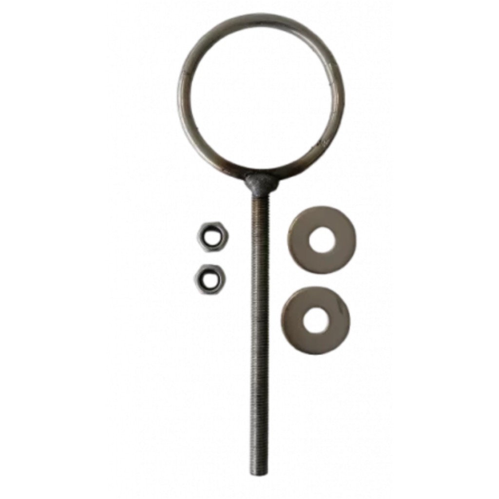 Replacement stainless steel ring for the Ø310x120 mm polymer conical plug for slurry pit