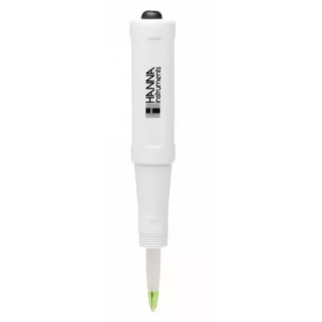 Hanna FC2323 pH/Temperature Electrode, Conical Tip, PVDF Body for Meat and Solid Products