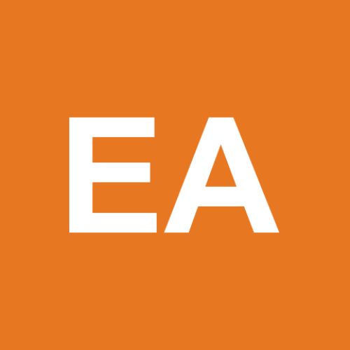 E. A